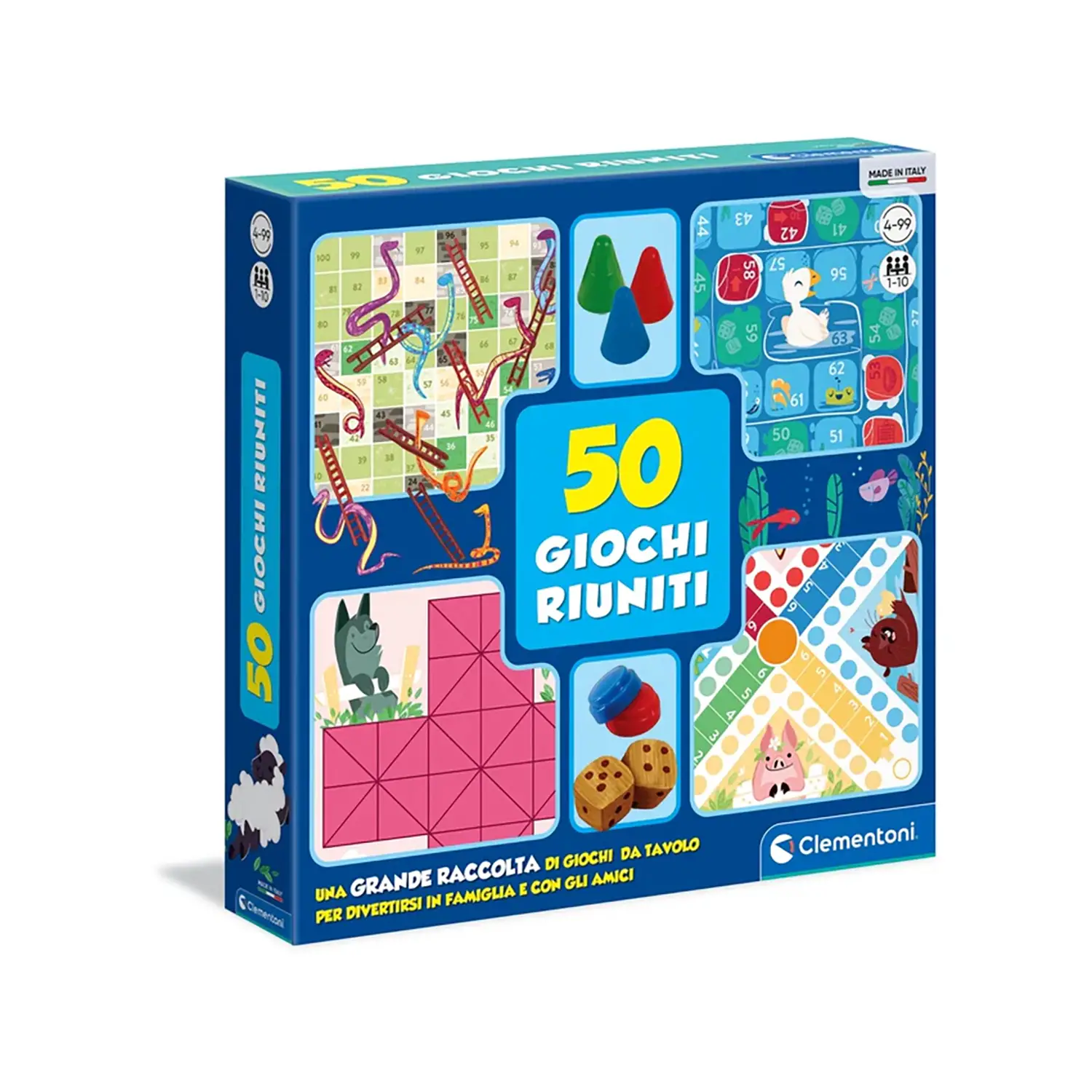 Clementoni 50 Giochi Riuniti 1 Clementoni 50 Giochi Riuniti
