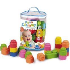 Clementoni Clemmy Baby Sacca 48 Mattoncini