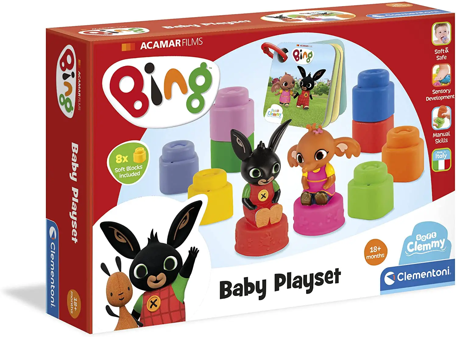 Clementoni Soft Clemmy Bing! Playset 1 Clementoni Soft Clemmy Bing! Playset