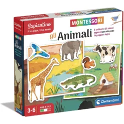 Clementoni Montessori Gli Animali
