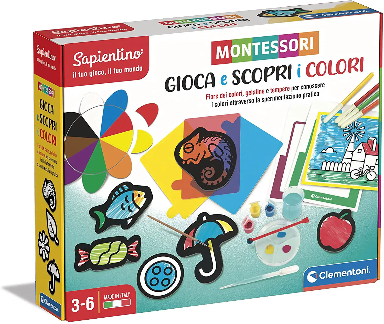 Clementoni MONTESSORI - GIOCA E SCOPRI I COLORI 1 Clementoni MONTESSORI - GIOCA E SCOPRI I COLORI