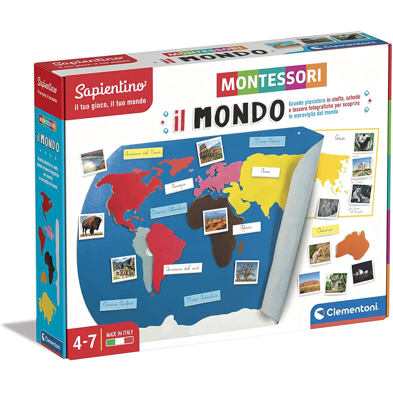 Clementoni Montessori Il Mondo 1 Clementoni Montessori Il Mondo