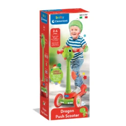 Clementoni Baby Dragon Push Scooter