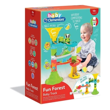 Clementoni Baby Fun Forest - Pista Con Palline 1 Clementoni Baby Fun Forest - Pista Con Palline