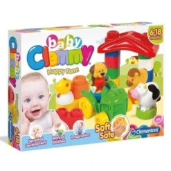 Clementoni Clemmy Costruzioni Morbide Happy Farm Baby