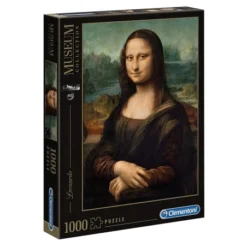 Clementoni Museum Collection - Puzzle 1000 La Gioconda