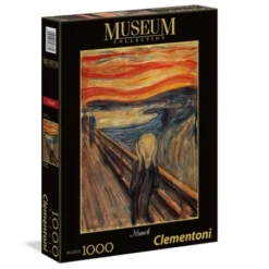 Clementoni Museum Collection - Puzzle 1000 L'Urlo Di Munch