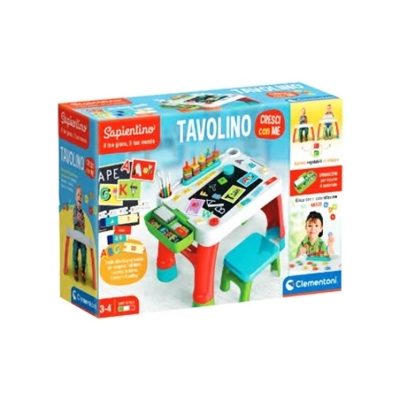Clementoni Sapientino Tavolino Cresci Con Me - Banchetto Attività 1 Clementoni Sapientino Tavolino Cresci Con Me - Banchetto Attività
