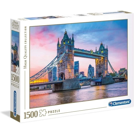 Clementoni Tower Bridge Sunset Puzzle Per Adulti Da 1500 Pezzi 1 Clementoni Tower Bridge Sunset Puzzle Per Adulti Da 1500 Pezzi